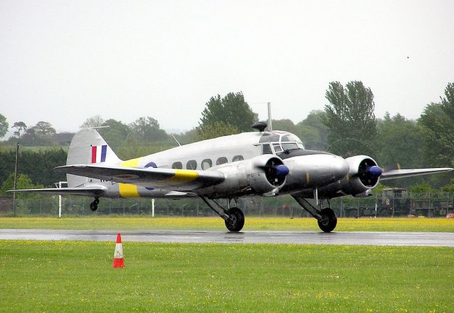 G-VROE, a well-preserved Avro Anson C.21, operated by the Classic Air Force, 2005.  | Arpingstone