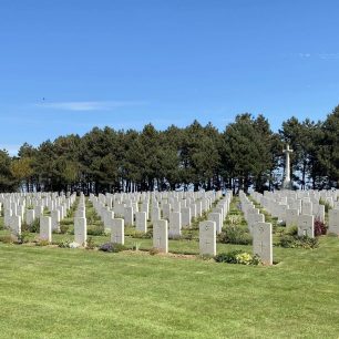 Calais Canadian War Cemetery. May 2022.  | Jane Collman Williams 