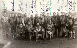 Hugh Godefroy's photo of No.401 Squadron, RCAF, at RAF Kenley