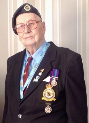 Corporal Patrick Honey RAF (retired).  | Patrick Honey