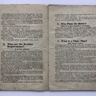 'War - Daylight Bombing' pamphlet by the Army Bureau of Current Affairs. Page 2 -3.  | Robin Grainger