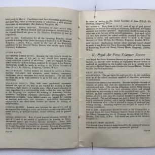 'National Service' Booklet - 1939, (page 40-41) | Robin Grainger