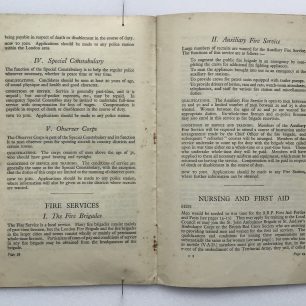 'National Service' Booklet - 1939, (page 18-19) | Robin Grainger 