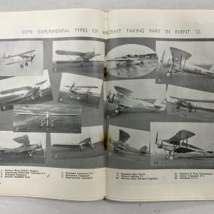 Programme for the RAF Display, Hendon, 1934. Page38-39. 