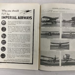 Programme for the RAF Display, Hendon, 1934. Page 62-63. 