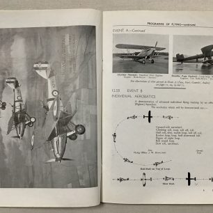 Programme for the RAF Display, Hendon, 1935. Page 26-27. 