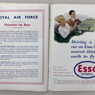 Programme for the RAF Display, Hendon, 1936. Page 78-79. 