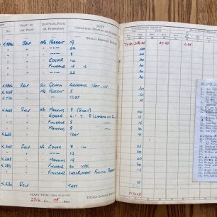 W/O D. Pearse Baker's logbook. 15-30 December, 1938.  | Colin Lee, private collection